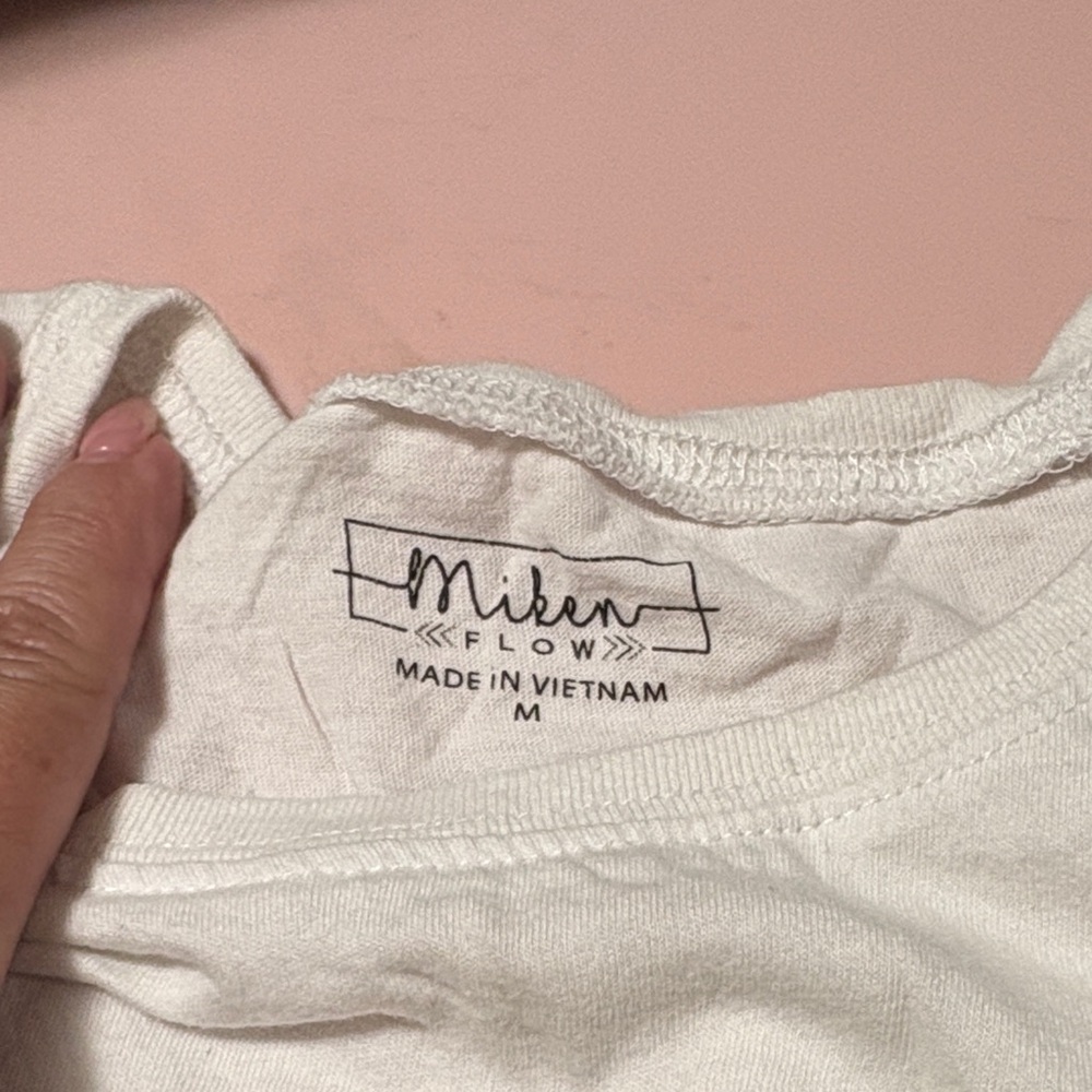 Miken Cream Tank Top